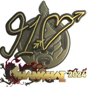 Sticker | 910 (Gold) | Shanghai 2024