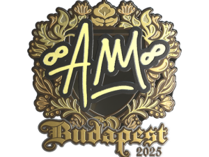 Sticker | AW (Gold) | Budapest 2025