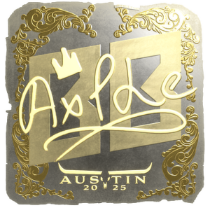 Sticker | Ax1Le (Gold) | Austin 2025
