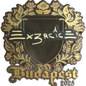 Sticker | Ex3rcice (Gold) | Budapest 2025