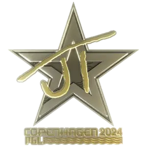 Sticker | JT (Gold) | Copenhagen 2024