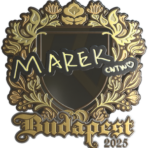 Sticker | Marek (Gold) | Budapest 2025