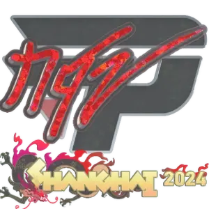 Sticker | NQZ (Glitter) | Shanghai 2024