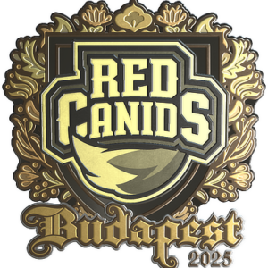 Sticker | RED Canids (Gold) | Budapest 2025