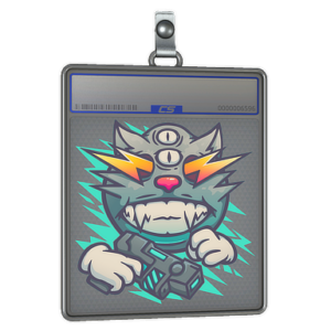 Sticker Slab | Zap Cat