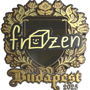 Sticker | frozen (Gold) | Budapest 2025