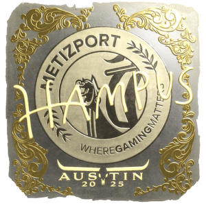 Sticker | hampus (Gold) | Austin 2025