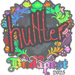 Sticker | huNter- (Holo) | Budapest 2025