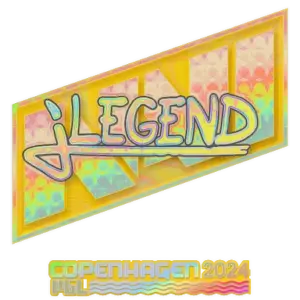 Sticker | jL (Holo) | Copenhagen 2024