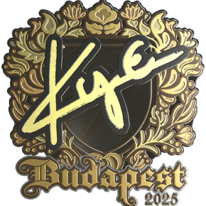 Sticker | kye (Gold) | Budapest 2025