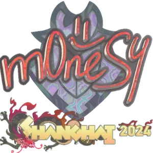 Sticker | m0NESY (Holo) | Shanghai 2024