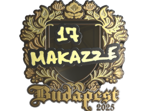 Sticker | makazze (Gold) | Budapest 2025