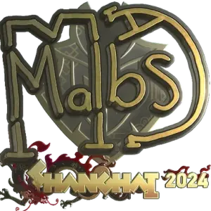 Sticker | malbsMd (Gold) | Shanghai 2024