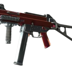 UMP-45 | Crimson Foil (Well-Worn)