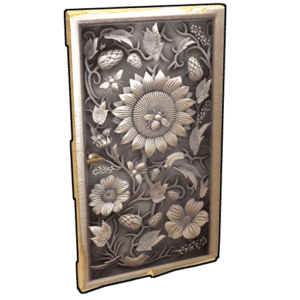 Whittled Bloom Door