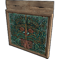 Wind King Wooden Double Door