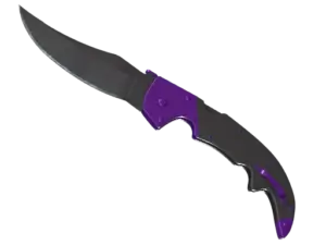 ★ StatTrak™ Falchion Knife | Ultraviolet (Minimal Wear)