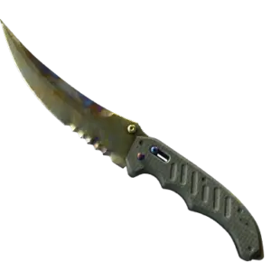 ★ StatTrak™ Flip Knife | Case Hardened (Battle-Scarred)