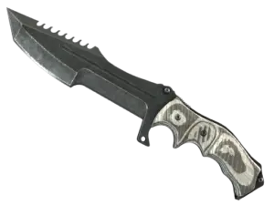 ★ StatTrak™ Huntsman Knife | Black Laminate (Field-Tested)