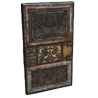 Antique Metal Door