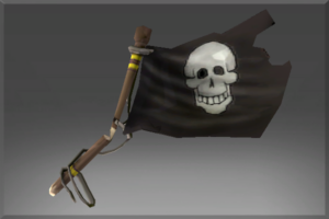 Autographed Pirate Slayer’s Black Flag