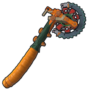 Carrot Chopper Salvaged Axe