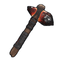 Dragon Glass Stone Hatchet