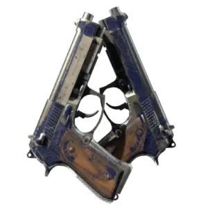 Dual Berettas | Moon in Libra (Battle-Scarred)