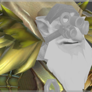 Inscribed Ghillied Gunman Shoulders