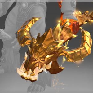 Inscribed Golden Draca Maw