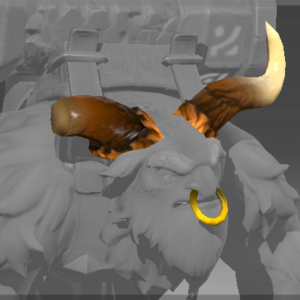 Inscribed Stoneforged Horns