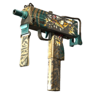 MAC-10 | Cat Fight (Battle-Scarred)