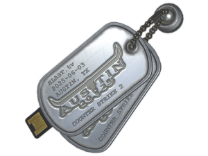 Souvenir Charm | Austin 2025 Highlight | Don’t Bring A Knife To A Gunfight