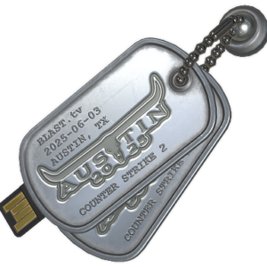 Souvenir Charm | Austin 2025 Highlight | chopper Triple Entry