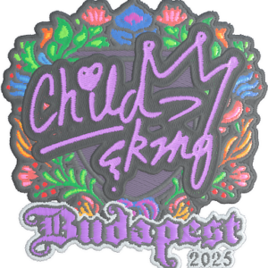 Sticker | ChildKing (Embroidered) | Budapest 2025