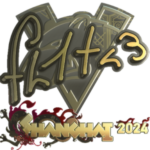 Sticker | FL1T (Gold) | Shanghai 2024