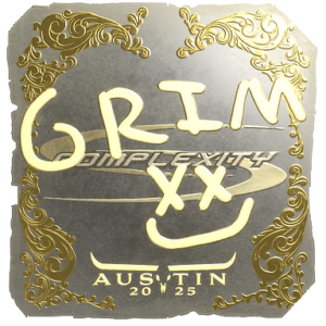 Sticker | Grim (Gold) | Austin 2025