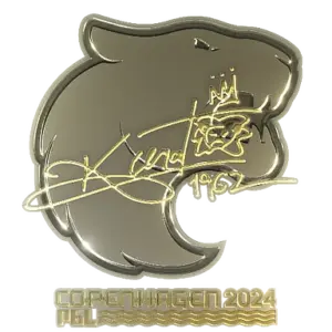 Sticker | KSCERATO (Gold) | Copenhagen 2024