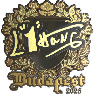 Sticker | L1haNg (Gold) | Budapest 2025