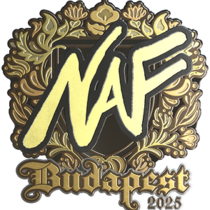 Sticker | NAF (Gold) | Budapest 2025