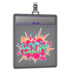 Sticker Slab | Go Boom (Glitter)