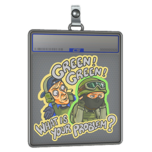 Sticker Slab | Green's Problem
