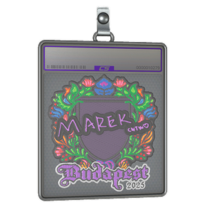 Sticker Slab | Marek (Embroidered) | Budapest 2025