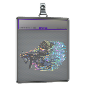 Sticker Slab | Pushing Smokes (Glitter)