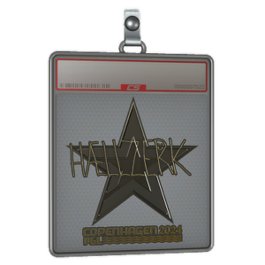 Sticker Slab | hallzerk (Gold) | Copenhagen 2024