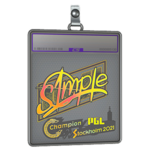 Sticker Slab | s1mple (Holo) | Stockholm 2021