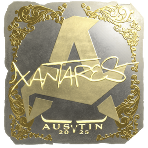 Sticker | XANTARES (Gold) | Austin 2025