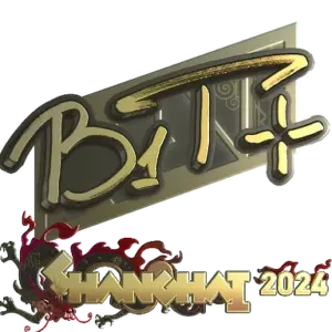 Sticker | b1t (Gold) | Shanghai 2024