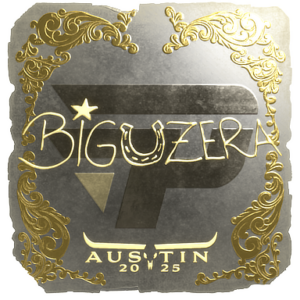Sticker | biguzera (Gold) | Austin 2025