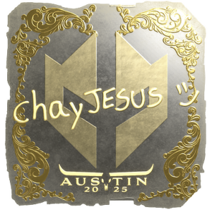 Sticker | chayJESUS (Gold) | Austin 2025